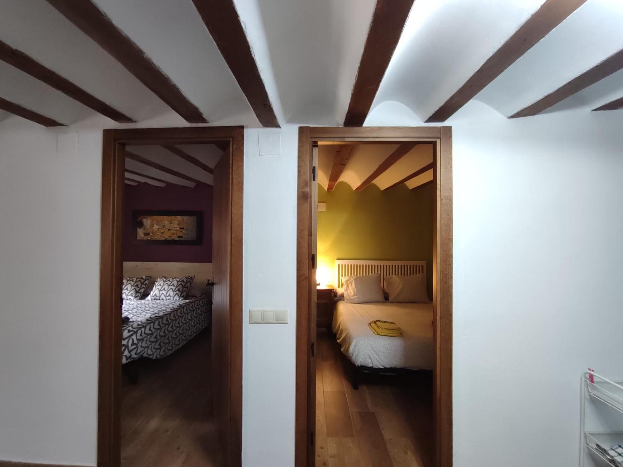 Casa Valentina Y La Buhardilla Appartement Salvacanete Buitenkant foto