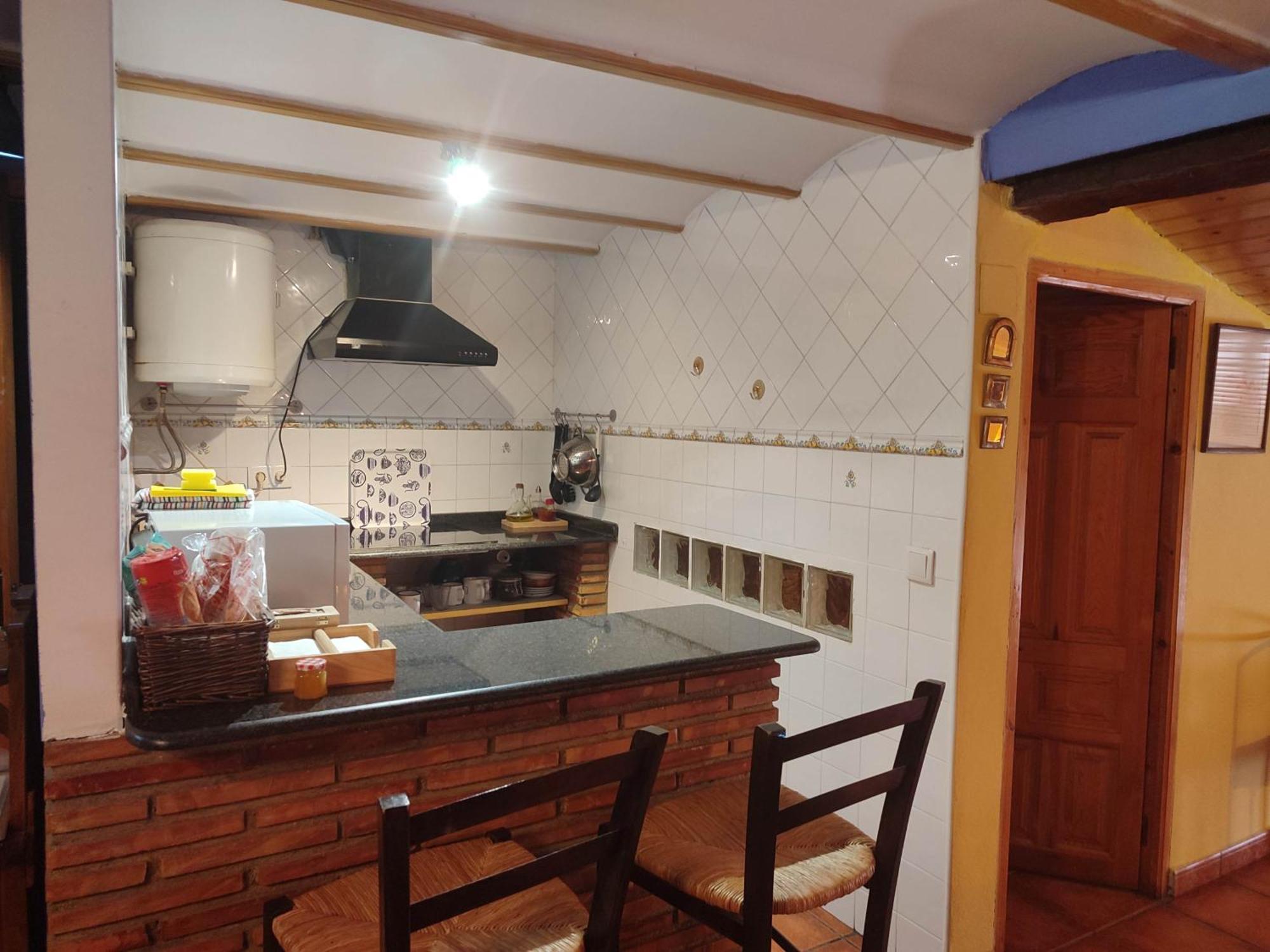 Casa Valentina Y La Buhardilla Appartement Salvacanete Buitenkant foto
